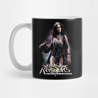 Vintage Worn Crack - buck rogers princess ardala the Draconian Empire Mug